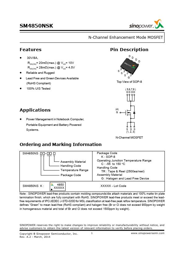 SM4850NSK