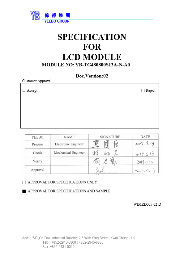 YB-TG480800S13A-N-A0