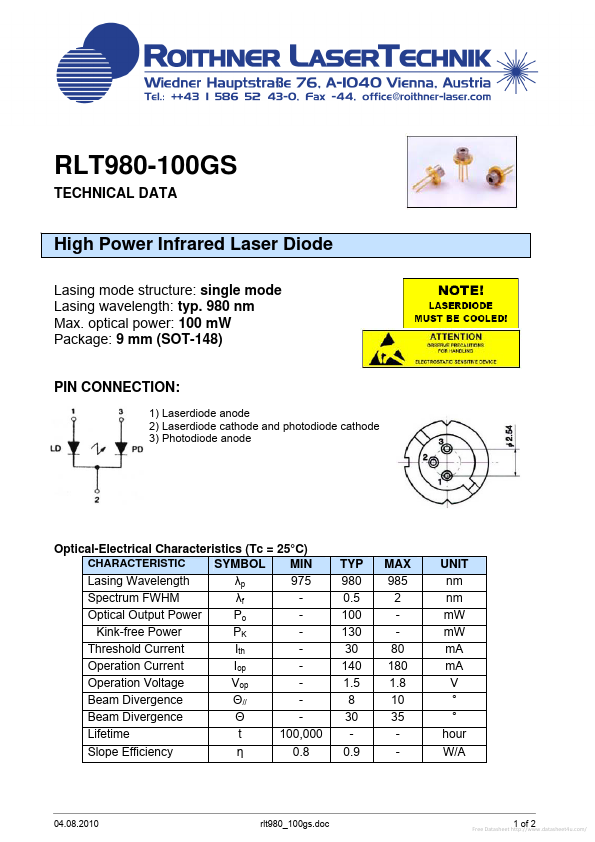 RLT980-100GS