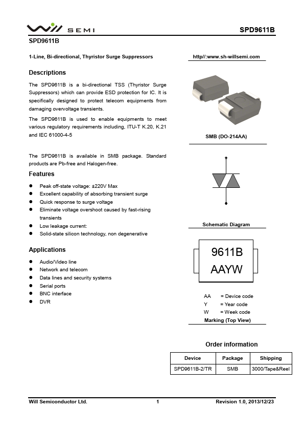 SPD9611B