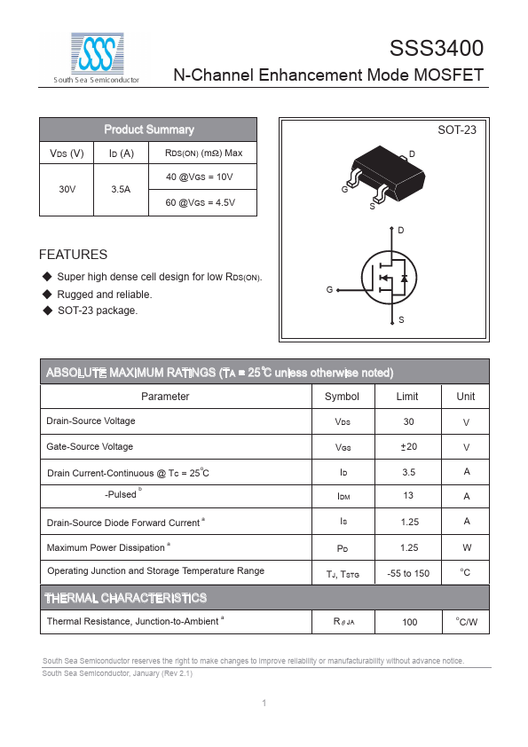 SSS3400