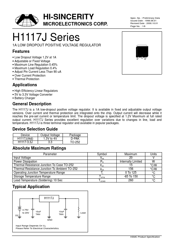 H1117JAdj