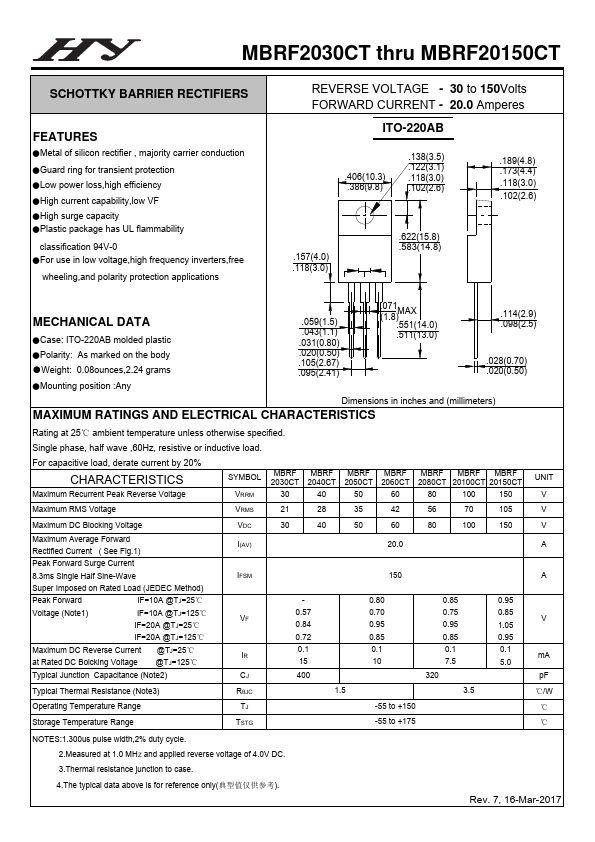 MBRF2040CT