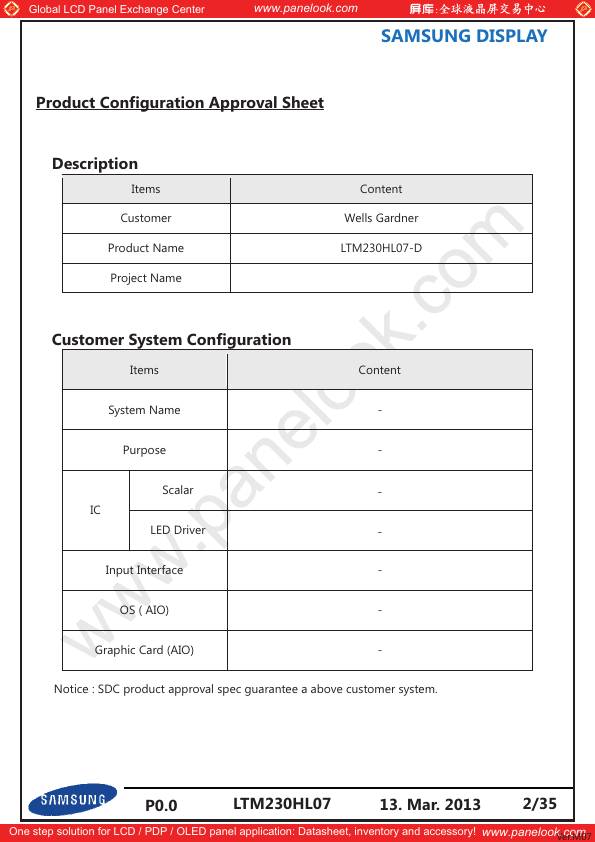 LTM230HL07-D