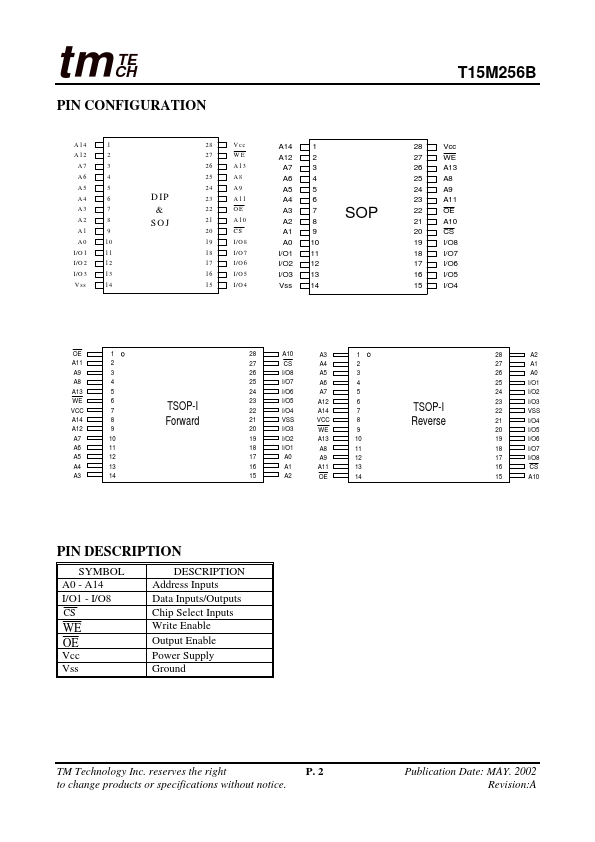 T15M256B