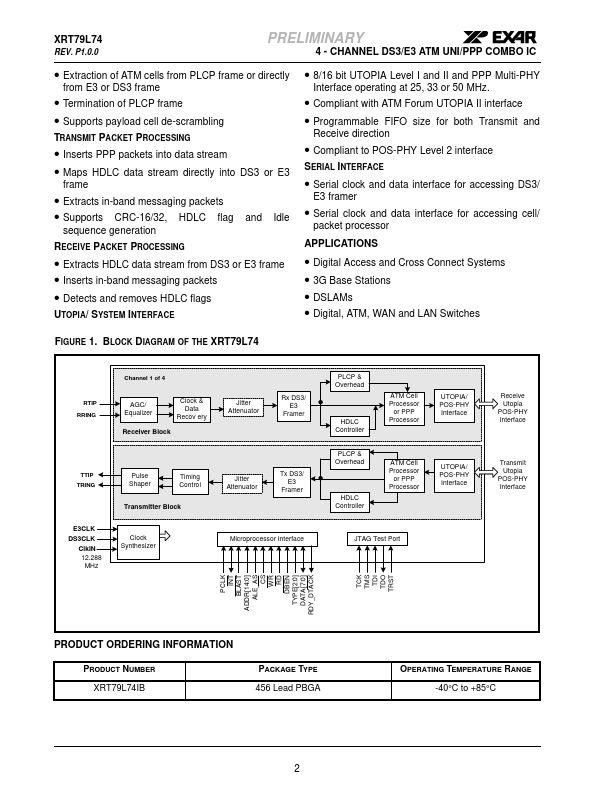 XRT79L74