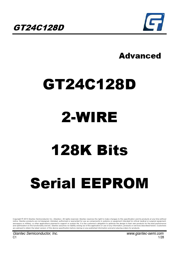 GT24C128D