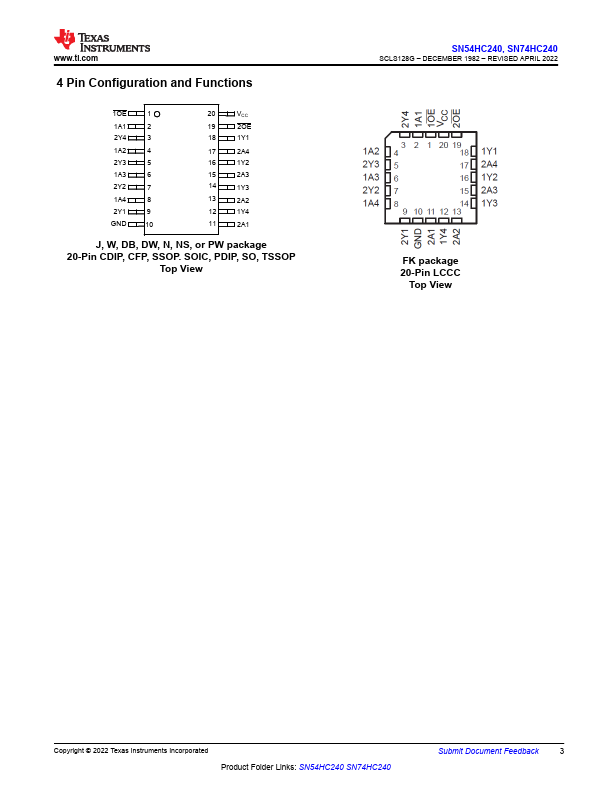 SN54HC240