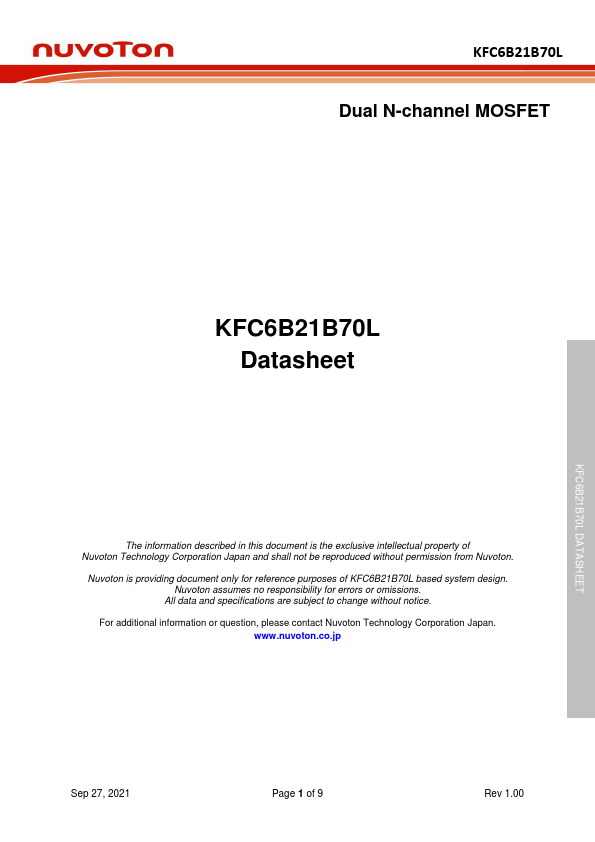 KFC6B21B70L