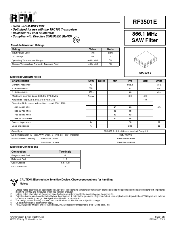 RF3501E