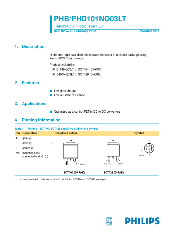 PHB101NQ03LT