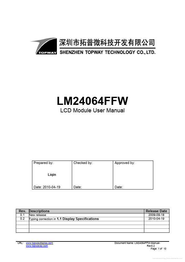 LM24064FFW