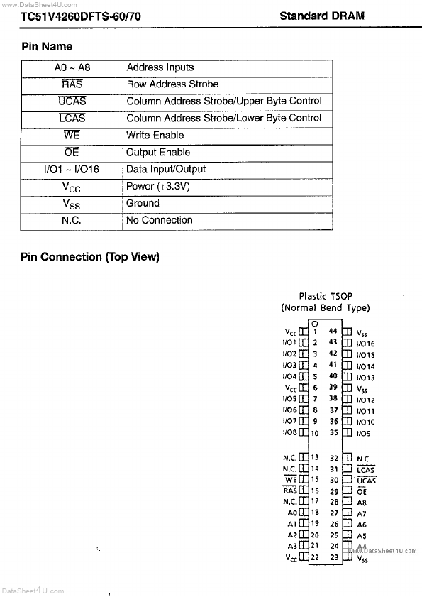 TC51V4260DFTS-60