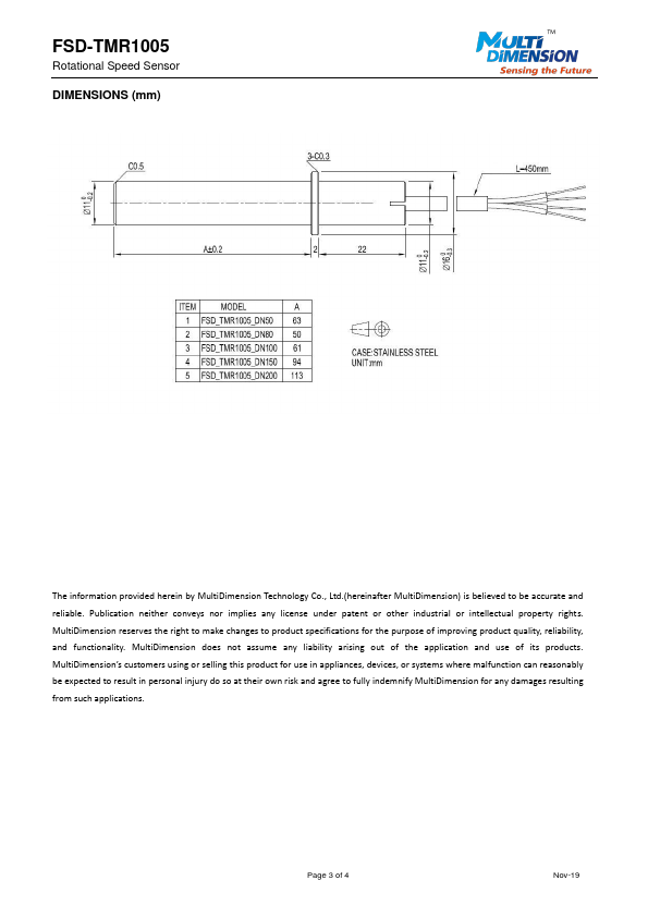 FSD-TMR1005