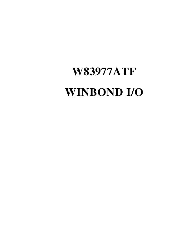 W83977ATF