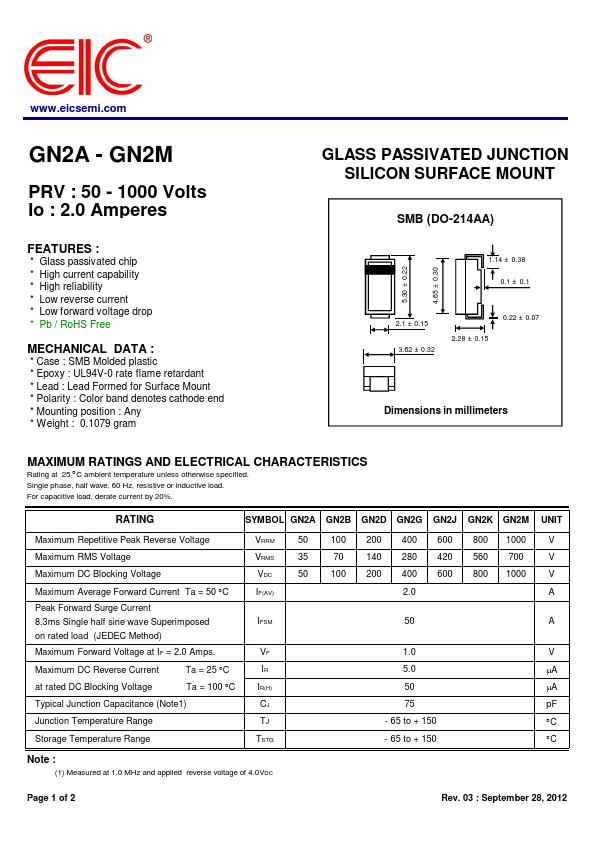GN2G Datasheet Preview