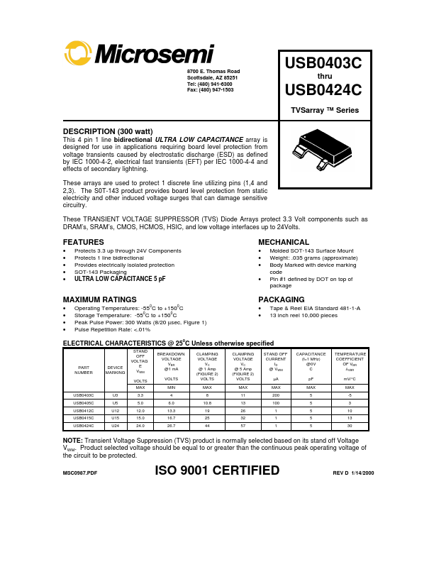 USB0405C