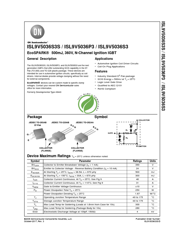 ISL9V5036S3