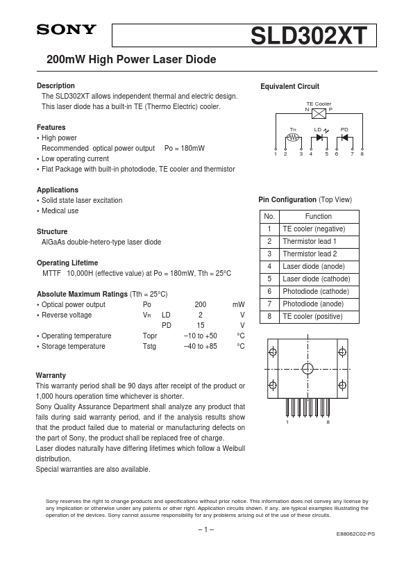 SLD302XT