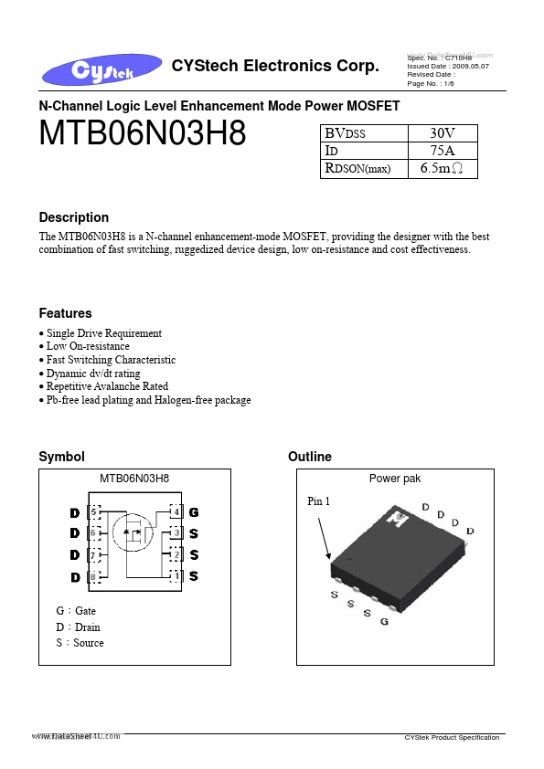 MTB06N03H8