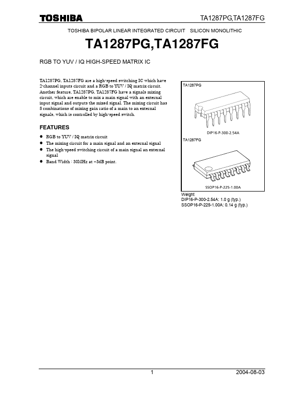 TA1287FG