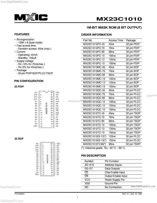 MX23C1010