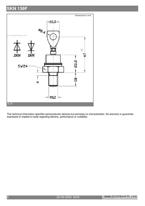 SKN136F