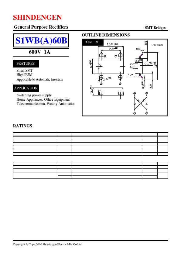 S1WBA60B