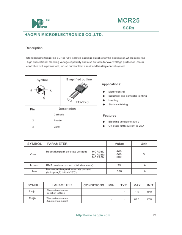 MCR25D