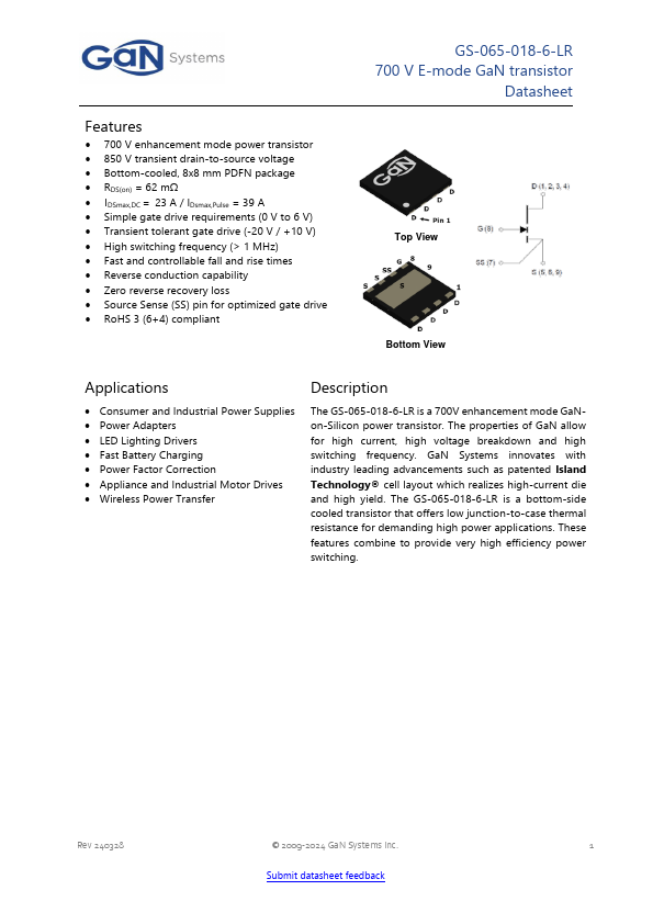 GS-065-018-6-LR Datasheet Preview