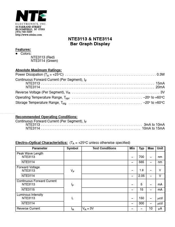 NTE3113