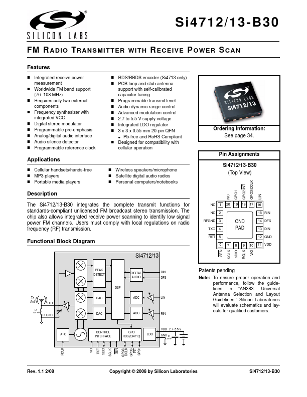 Si4712-B30