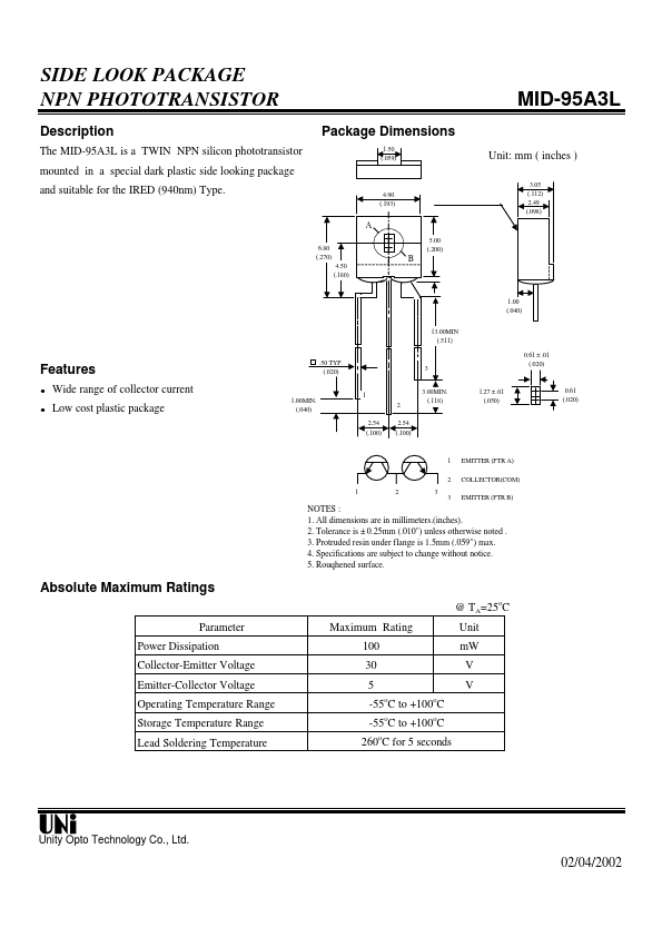 MID-95A3L