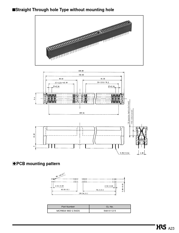 MCR60-98D-2.54DSA