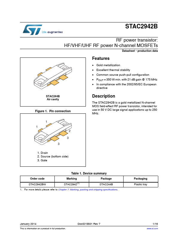 STAC2942B