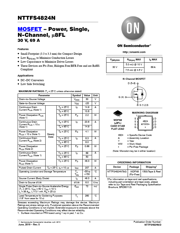 NTTFS4824N