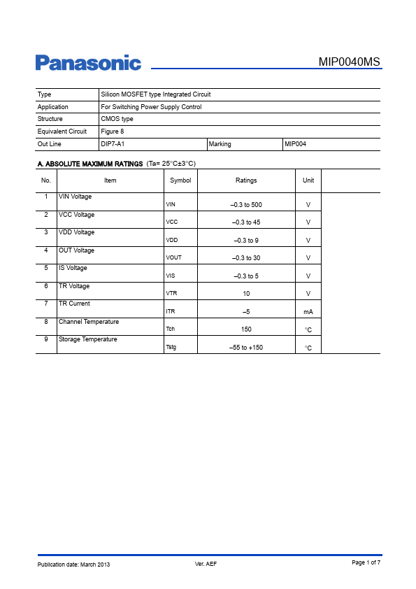 MIP0040MS