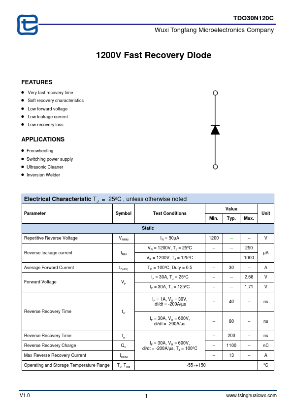 TDO30N120C