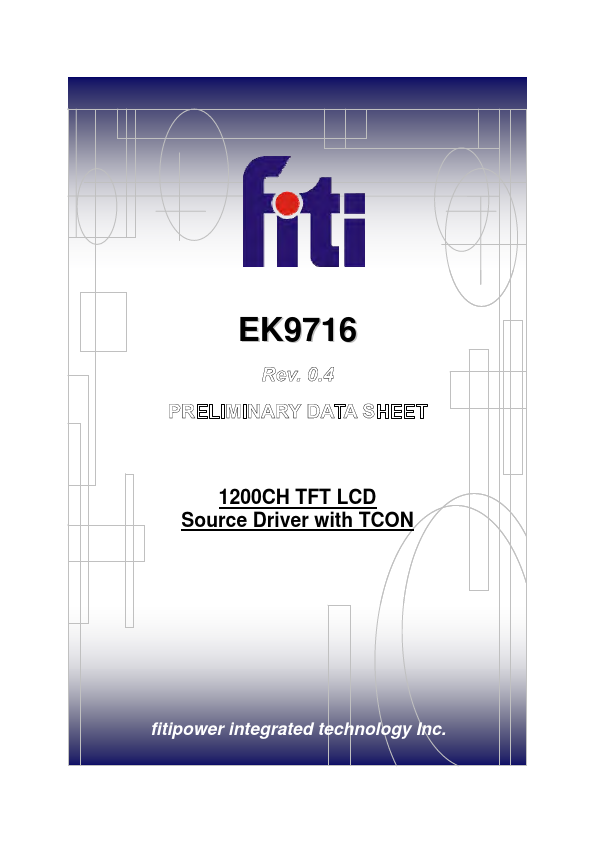 EK9716 Datasheet Preview