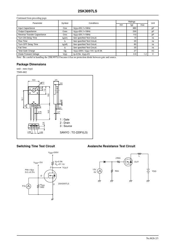 2SK3097LS