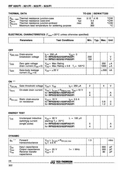 IRF623FI