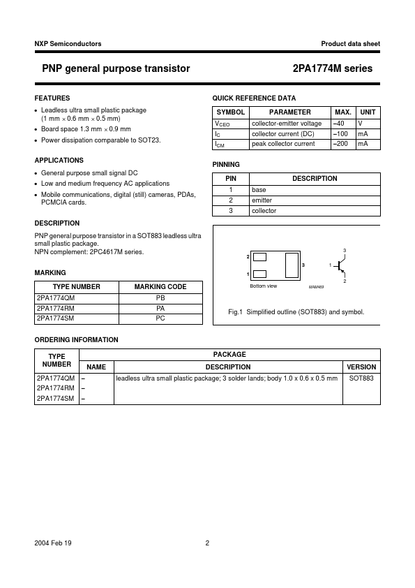 2PA1774SM