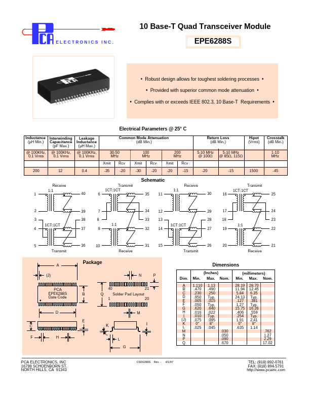 EPE6288S Datasheet Preview