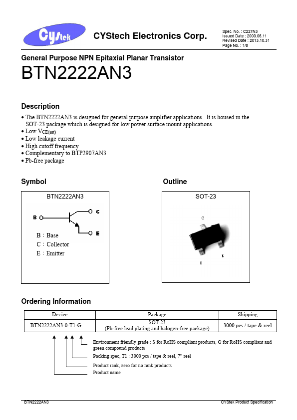 BTN2222AN3