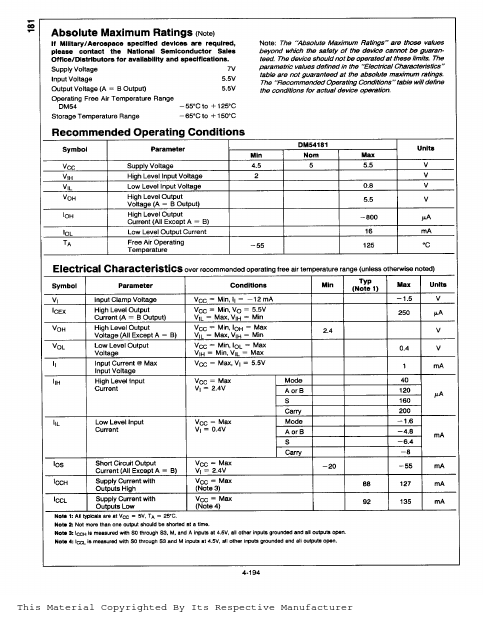 DM74181