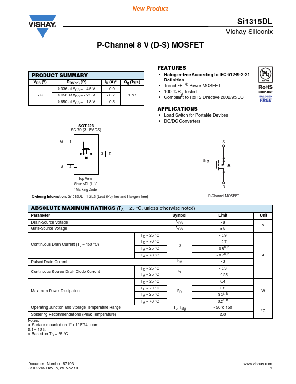 Si1315DL