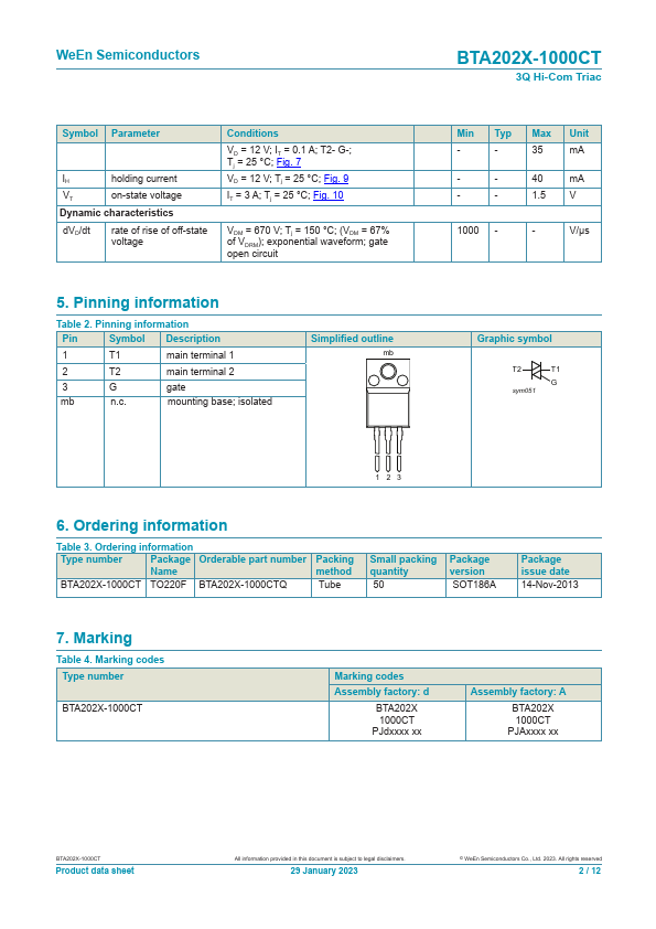 BTA202X-1000CT