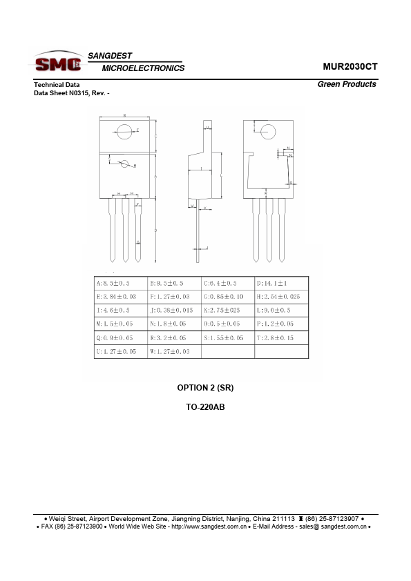 MUR2030CT