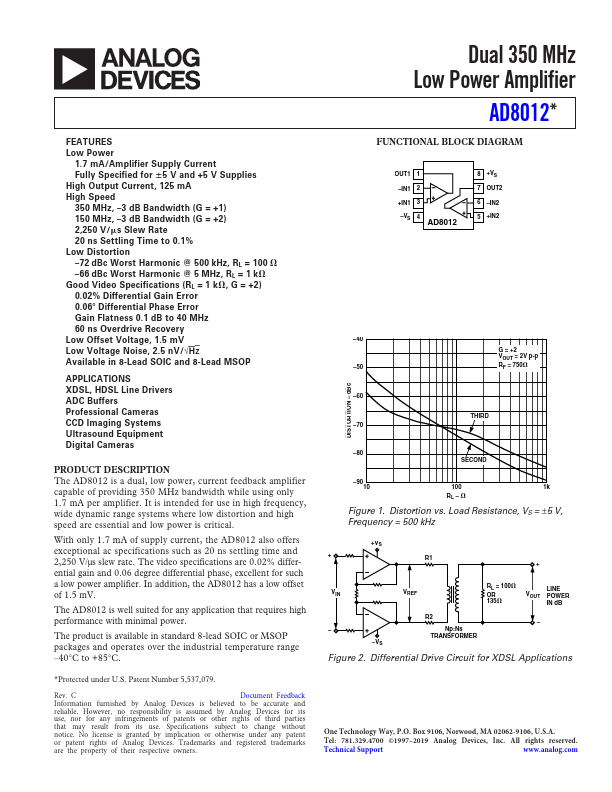 AD8012