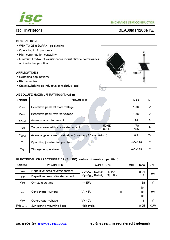 CLA30MT1200NPZ